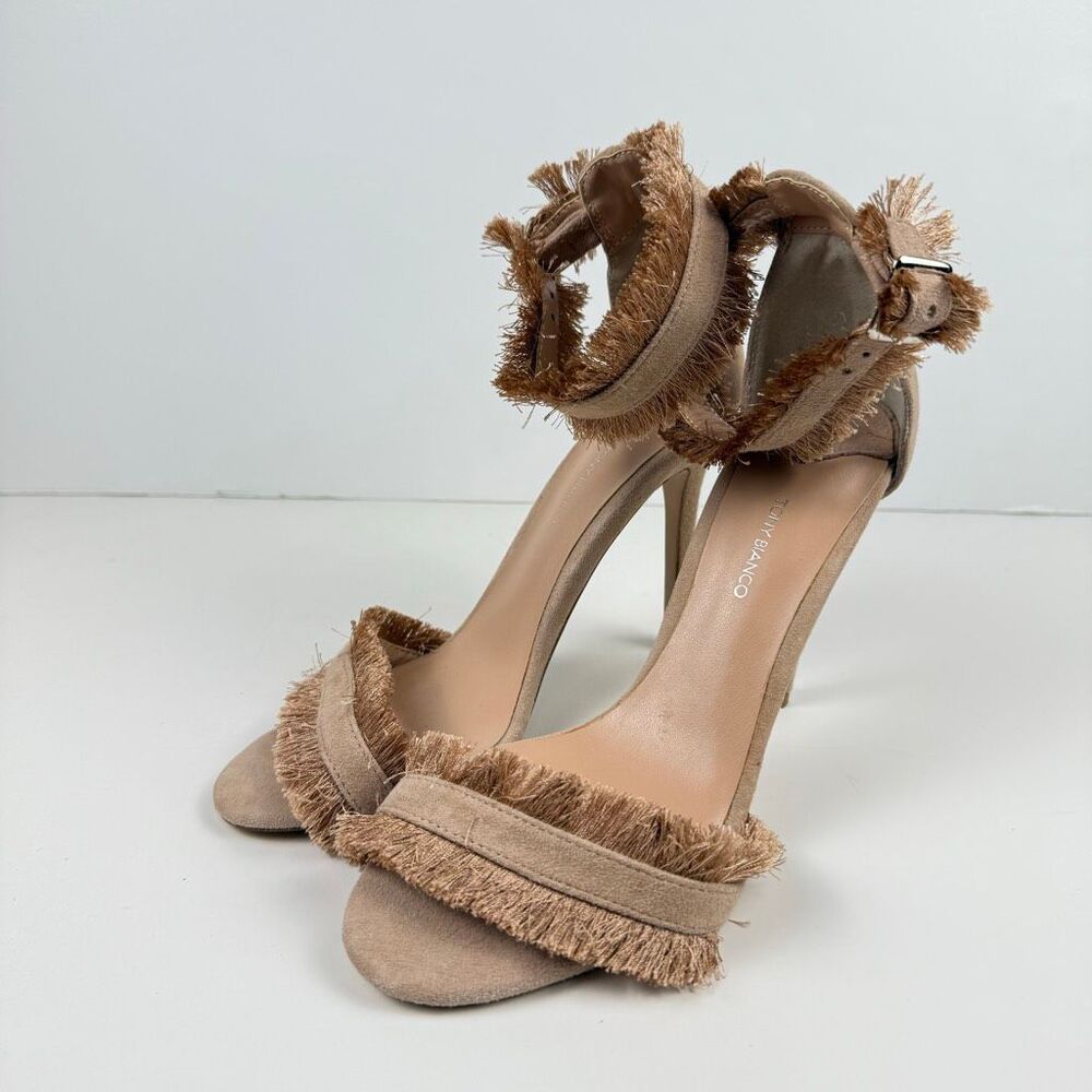Tony Bianco Kimi Blush Suede Heels Size 8 - Picture 2 of 10